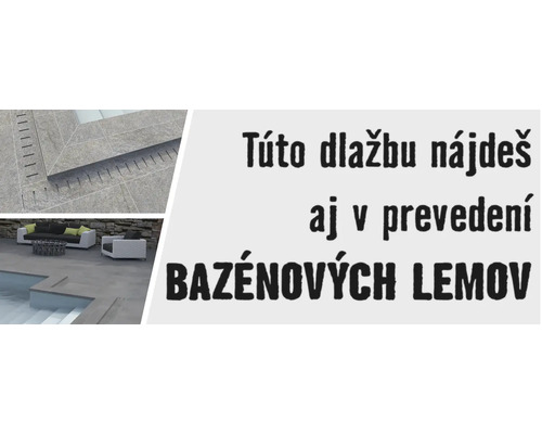 Obklad bazéna a terasové dlaždice