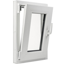 Vyklopené plastové okno s kľučkou