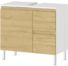 Skrinka pod umývadlo s dvomi dvierkami a jednou zásuvkou