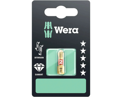 Bit Wera s bitorsiou a diamantovým povlakom