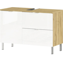 Skrinka pod umývadlo s dvomi dvierkami a jednou zásuvkou