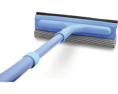 Stierka na okná s teleskopickou tyčou a hubkou