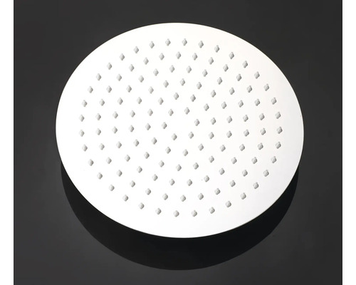 Guľatá sprchová hlavica z kovu