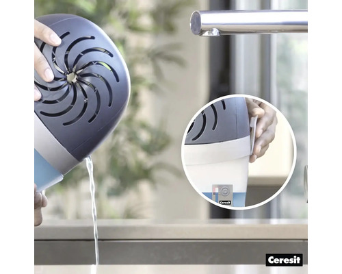 Odvlhčovač vzduchu Ceresit s odvodom vody
