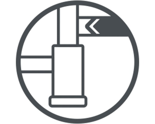 Symbol pre potrubnú priechodku