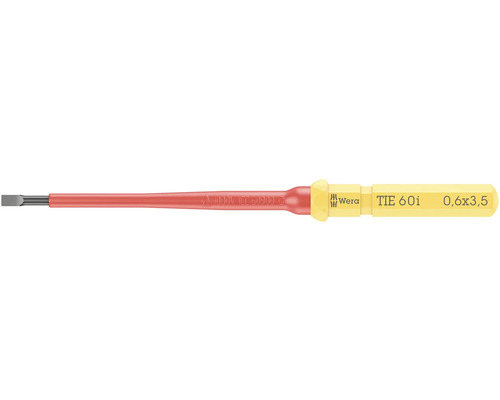 Skrutkovač s plochou hlavou 0,6x3,5 mm