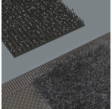 Detailný pohľad na suchý zips s háčikovou a slučkovou stranou