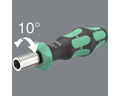 Skrutkovač Wera s uhlom otočenia 10 stupňov