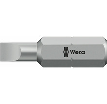 Skrutkovací bit s logom Wera, drážkovaný