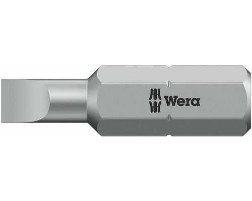 Skrutkovací bit s logom Wera, drážkovaný