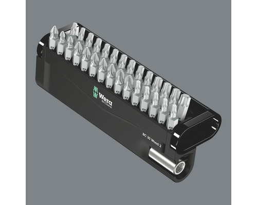 Wera Bit-Check BC 30 Wood 2 s bitmi na obrábanie dreva
