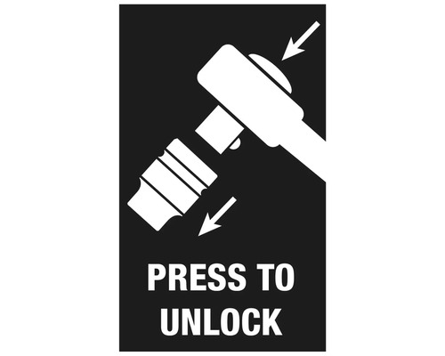 Symbol: Stlačte pre odomknutie