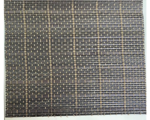 Bambusová roleta s horizontálnymi lamelami