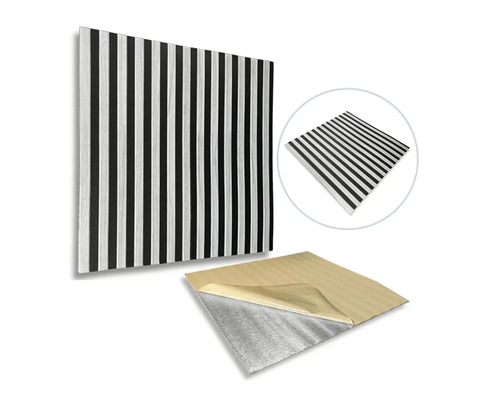 Tepelnoizolačná doska s pruhovaným vzorom