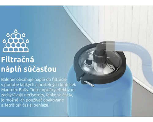 Bazénová filtrácia s filtračnou náplňou