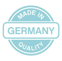 Pečať kvality Made in Germany ako doklad o výrobkoch vyrobených v Nemecku.