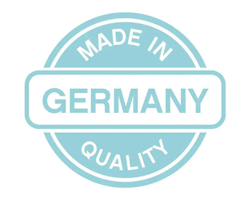 Pečať kvality Made in Germany ako doklad o výrobkoch vyrobených v Nemecku.