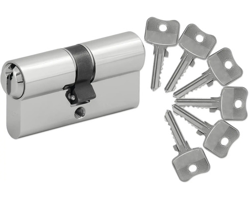 Profilový valec s niekoľkými kľúčmi