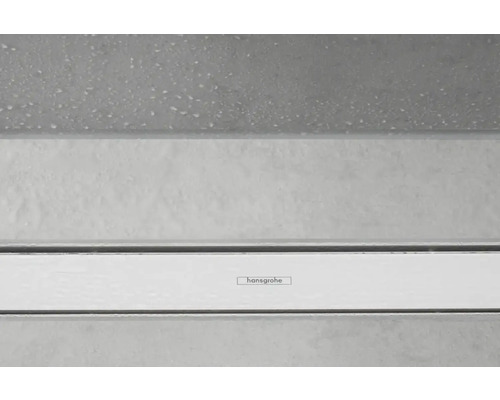 Logo Hansgrohe v sprchovom kúte