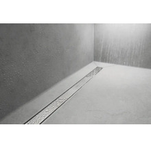 Sprchový žľab vr. roštu Hansgrohe RainDrain Match 700 mm plast nerezová oceľ 56037000
