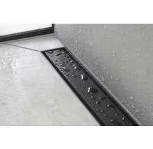 Sprchový žľab vr. roštu Hansgrohe RainDrain Match 600 mm plast nerezová oceľ 56036670