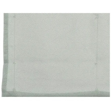 Textilný sprchový záves s vlnovým vzorom