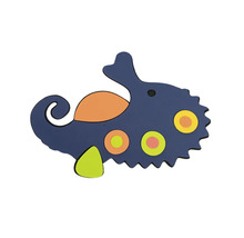 Dekoratívna puzzle podložka v tvare ryby