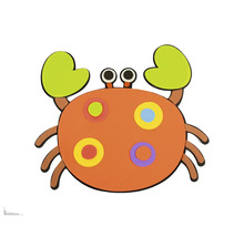 Dekoratívny magnet v tvare kraba