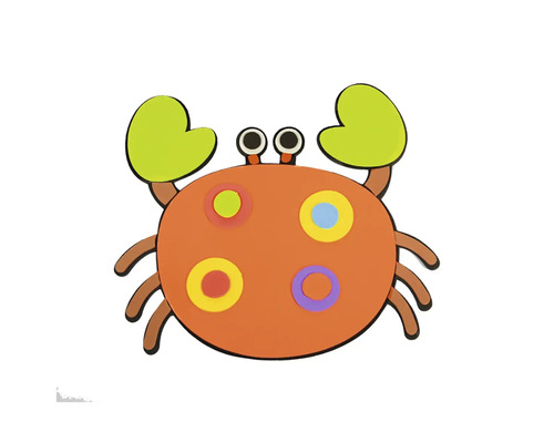 Dekoratívny magnet v tvare kraba