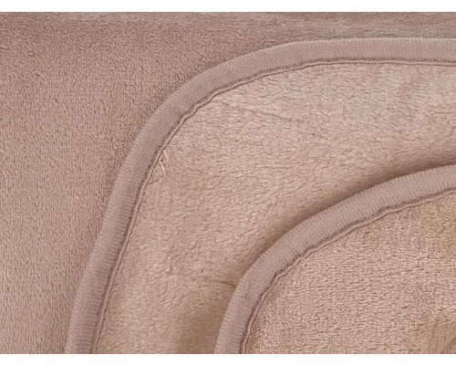 Detail kúpeľňovej predložky s lemom