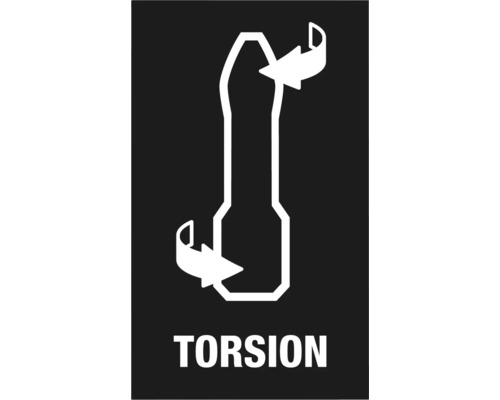 Symbol torzie: Torzná sila