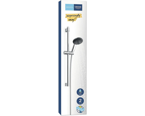 Sprchový set Grohe Quickfix s dvoma druhmi prúdu