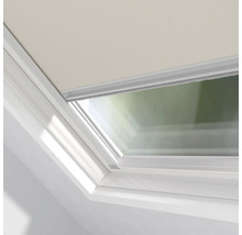 Detail strešného okna s roletou