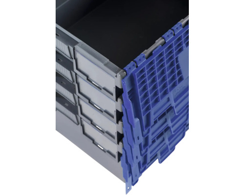 Plastové stohovacie boxy