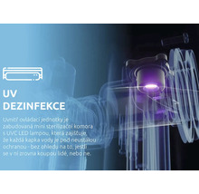 UV dezinfekčná jednotka s UVC LED lampou