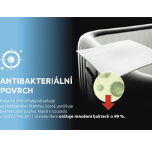 Fólia s antibakteriálnym povrchom pre vírivky, znižuje množenie baktérií o 99 percent