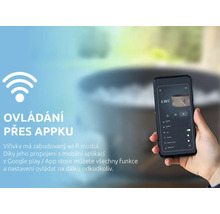 Smartphone na ovládanie vírivky pomocou aplikácie