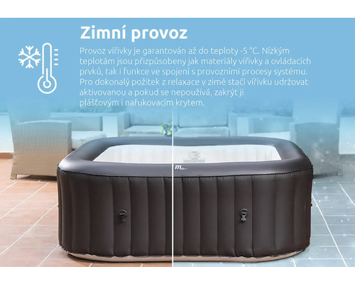 Nafukovacia vírivka pre vonkajšie použitie