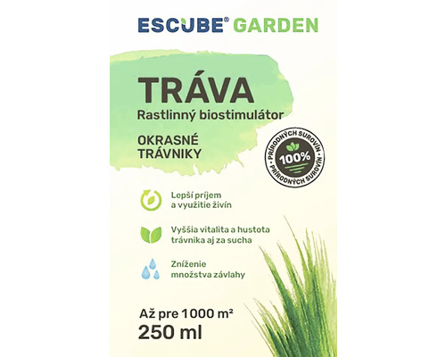 Escube Garden Biostimulátor pre okrasné trávniky, 250 ml