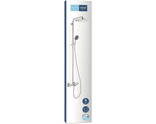 Sprchový systém Grohe s hornou a ručnou sprchou