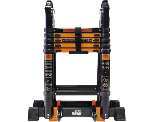 Teleskopický rebrík Profi Mago v zloženom stave