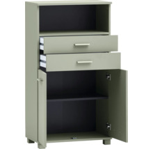 Skriňa so zásuvkami a dverami