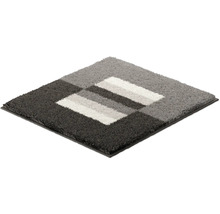 Štvorcová kúpeľňová predložka s geometrickým vzorom