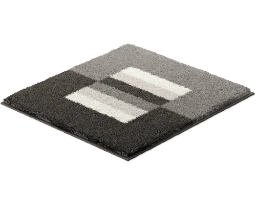 Štvorcová kúpeľňová predložka s geometrickým vzorom