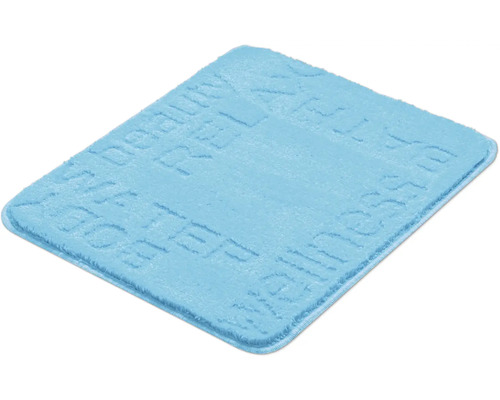 Obdĺžniková kúpeľňová predložka s reliéfnym vzorom