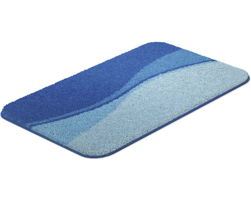 Obdĺžniková kúpeľňová predložka s vlnkovým vzorom