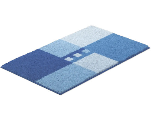 Obdĺžnikový kúpeľňový koberček s geometrickým vzorom