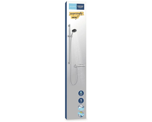 Sprchovací systém Grohe s termostatom a ručnou sprchou