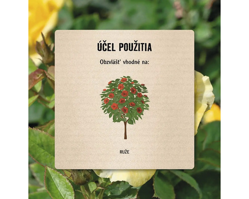 Návod na použitie: Zvlášť vhodné pre ruže
