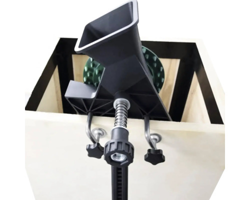 Nadstavec pre štiepkovač na upevnenie na pracovný stôl